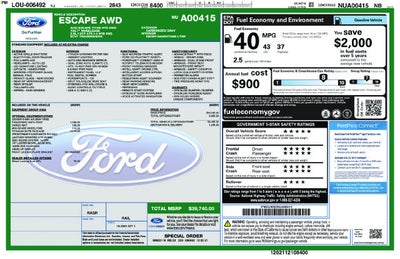 2022 Ford Escape Hybrid Titanium