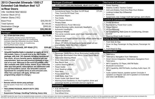 2013 Chevrolet Silverado 1500 LT