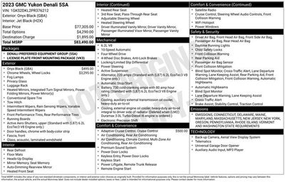 2023 GMC Yukon Denali