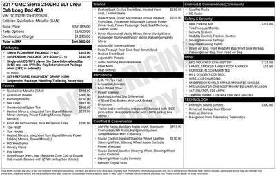 2017 GMC Sierra 2500HD SLT