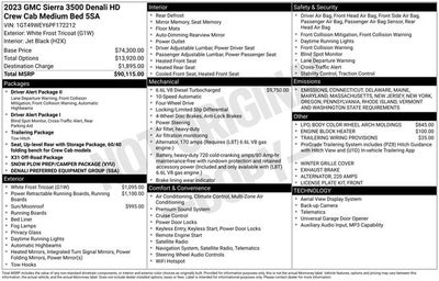 2023 GMC Sierra 3500HD Denali