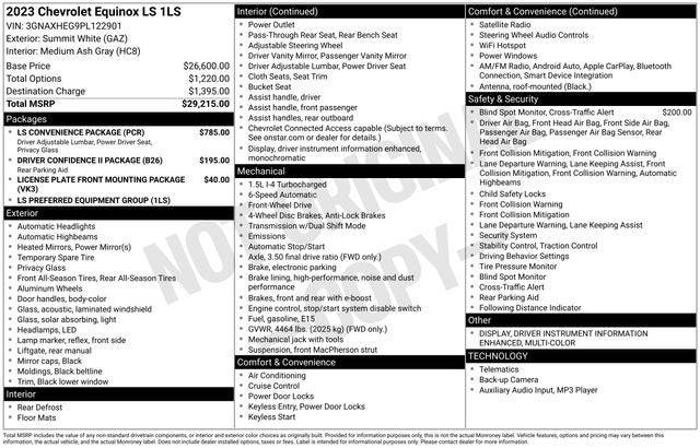 2023 Chevrolet Equinox LS