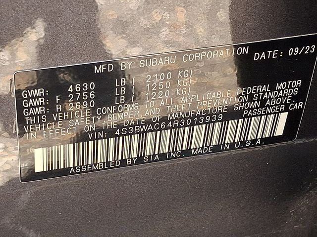 2024 Subaru Legacy Premium