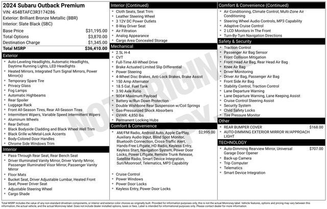 2024 Subaru Outback Premium