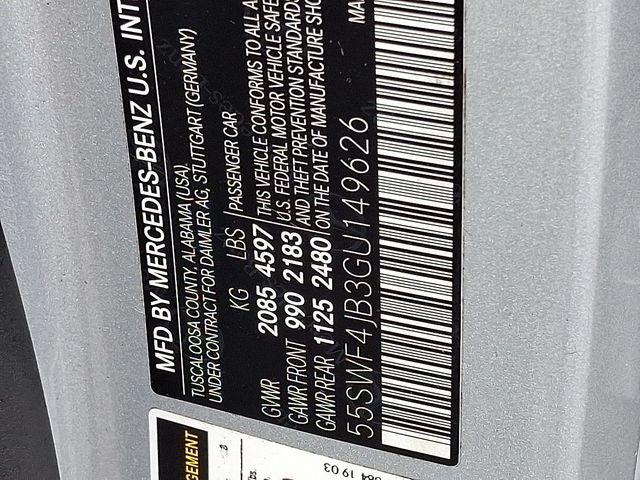 2016 Mercedes-Benz C-Class C 300