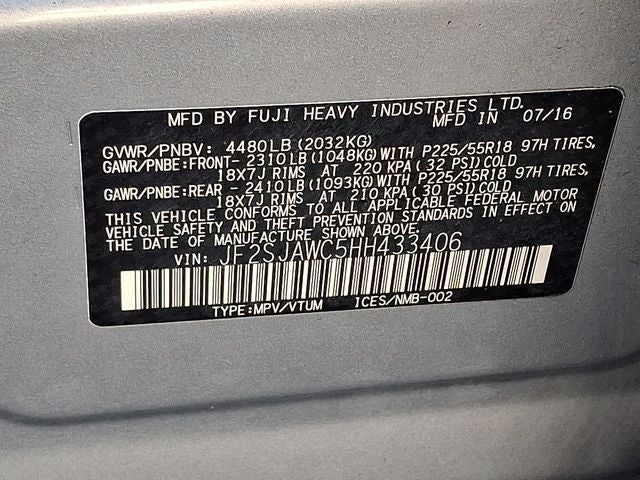 2017 Subaru Forester 2.5i Touring