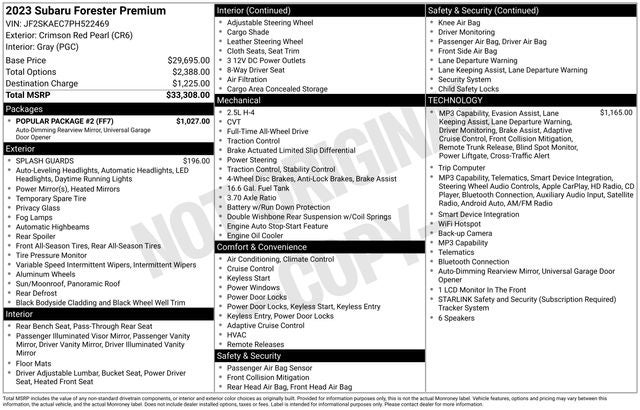 2023 Subaru Forester Premium