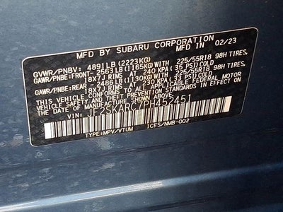 2023 Subaru Forester Touring