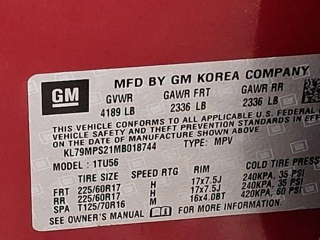 2021 Chevrolet TrailBlazer LT