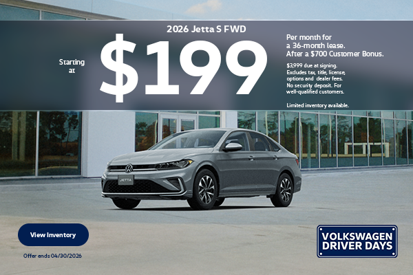 Jetta Lease April
