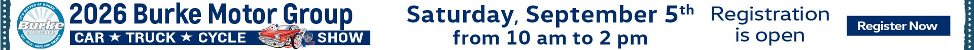 Car Show Registration Banner