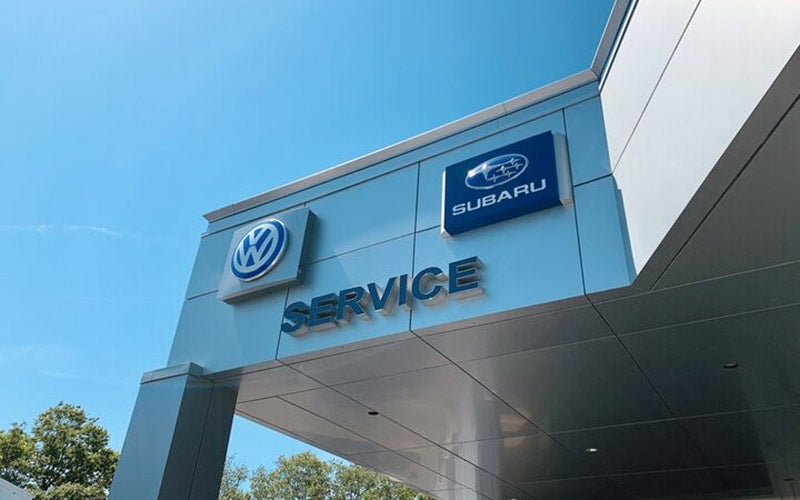 Burke Volkswagen of Cape May County Service building exterior